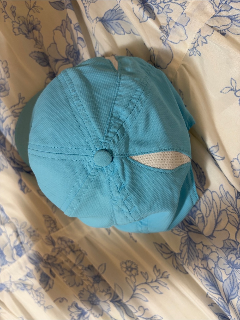 Life Is Good Aqua Blue Cap with Colorful Fish Embroidery - Picture 5 of 5